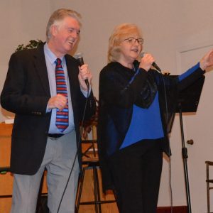 Terry and Sharon at Grassie Gospel Dec 2019